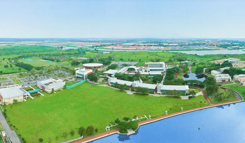 Вид на Университет Кертина в Малайзии
