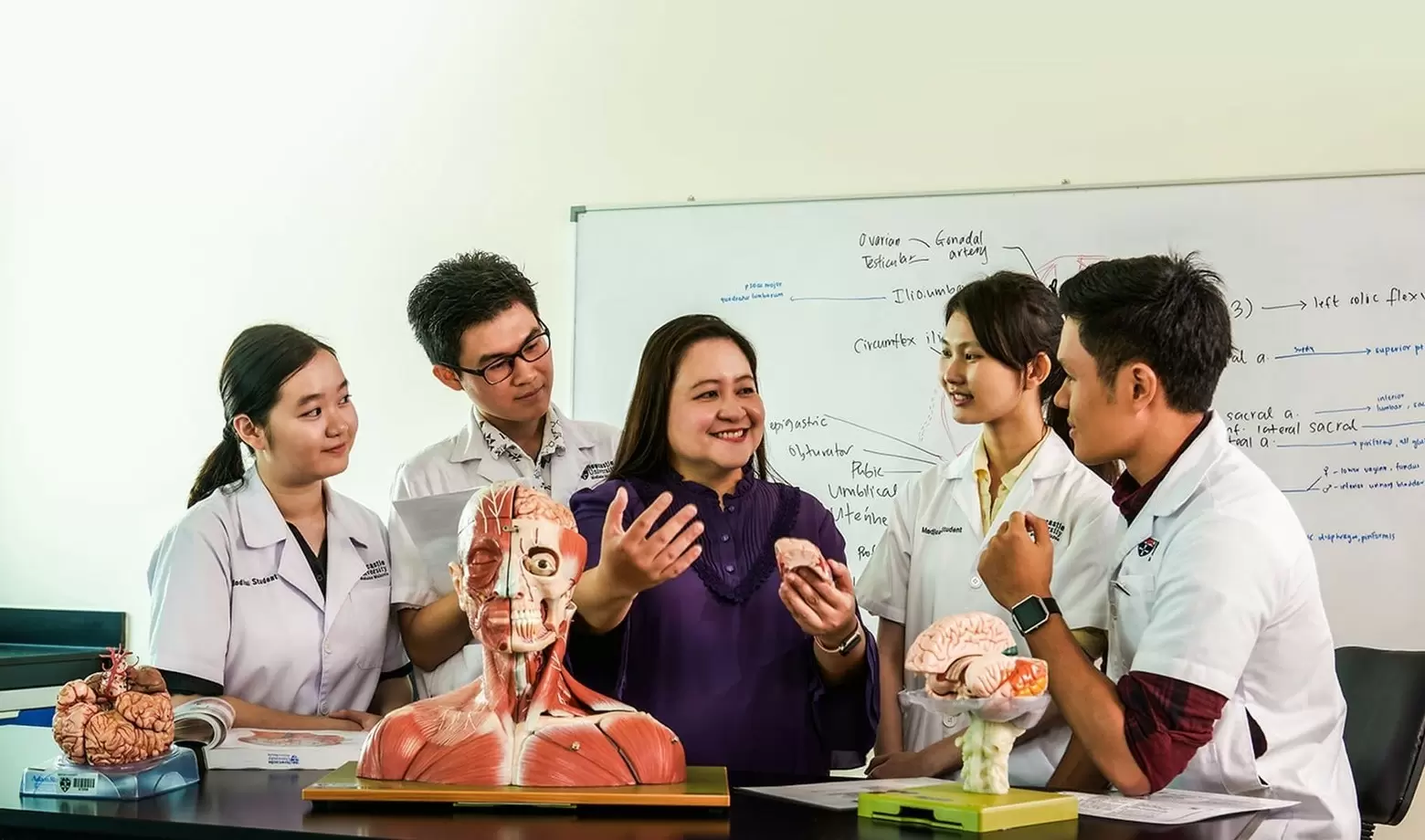 Ученики Newcastle Medical University Malaysia