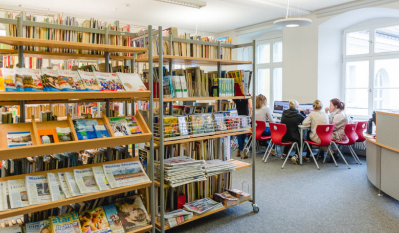 Библиотека Gymnasium Stift Neuzelle